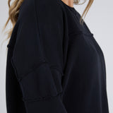 Foxwood | Jayne Throw On Fleece - Black