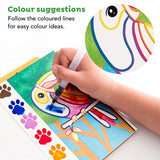 Tiger Tribe | Paint-a-Picture Set - Wild Animals