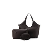 Black Caviar Designs | Rebecca 3pc Handbag - Cocoa
