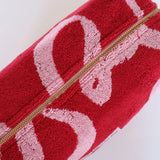 Mosey Me | Terry Toiletry Bag - Ribbon