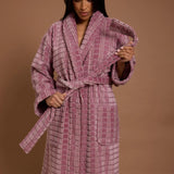 Hommey | Velour Robe - Fig