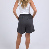 Foxwood | Huster Short - Charcoal
