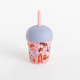 Chino Club | Mini Smoothie Cup & Straw 200ml - Cowgirl