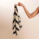 Hommey | Tea Towel - Vanilla Bean Stripes