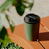 Made By Fressko | Khaki CAMINO Ceramic Reusable Cup 340ml