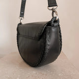 OVAE | Whipstitch Saddle Bag - Black