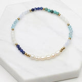 Zafino | Tiana Bracelet - Teal/Navy