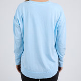 Foxwood | Farrah Long Sleeve - Waterfall Blue