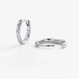 Zafino | Talia Huggie - Silver