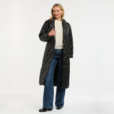 Urban Luxury | Quilted Puffer Coat - Black