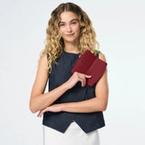Fox and Leo | Slimline Wallet - Burgundy