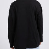 Foxwood | Hold Up Long Sleeve - Washed Black