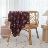 Fox & Fallow | Luxe Knitted Blanket - Sweet Plum