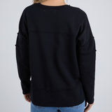 Foxwood | Jayne Throw On Fleece - Black