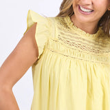 Foxwood | Adelyn Top - Lemon