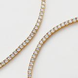 Zafino | Dani Tennis Necklace 40cm - Gold