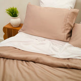 Mulberry Threads | Bamboo Quilt Cover - Mocha