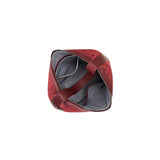 Black Caviar Designs | Bessette 2pc Woven Suedette Handbag - Burgundy