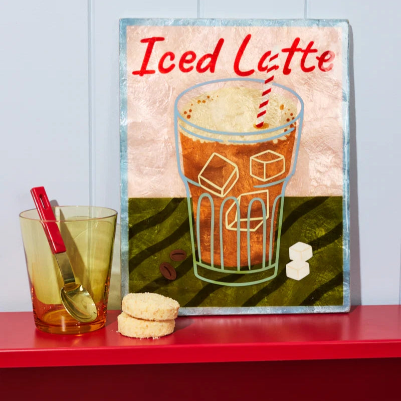 Jones & Co | Barista Wall Art - Iced Latte