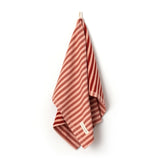 Styleware | Between The Lines Tea Towel - Red Velvet