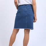 Foxwood | Belle Skirt - Mid Blue