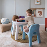 Jellybean Interiors | Confetti Kids Chair Fairy Bread - Blue