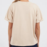 Foxwood | Huntleigh Oversized Tee - Oat