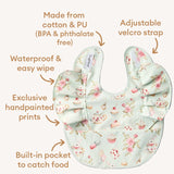 Frill Snuggle Bib - White Rabbit