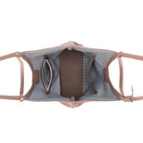 Black Caviar Designs | Cielo 3pc Handbag Tote - Mocha