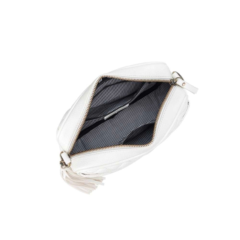 Black Caviar Designs | Mattea Crossbody - White