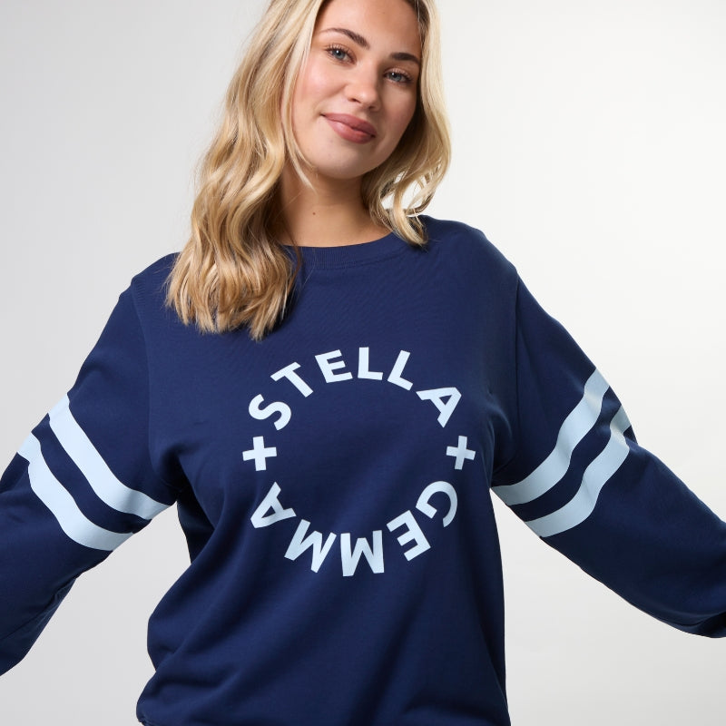 Stella + Gemma | Essential Sweat - Navy Rotation