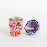 Chino Club | Mini Smoothie Cup & Straw 200ml - Cowgirl