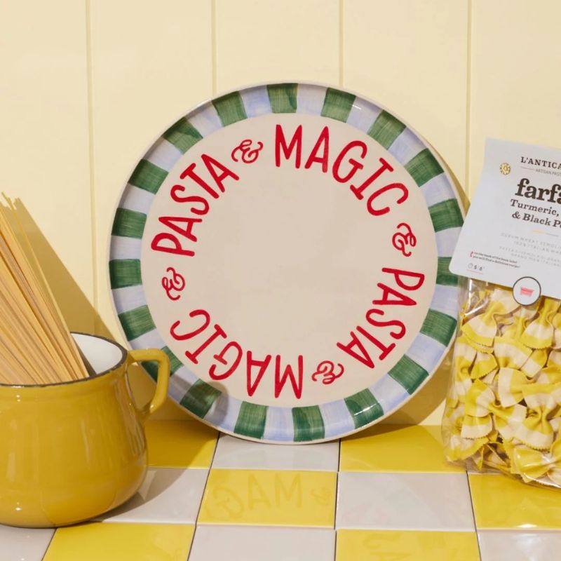 Love Notes Platter - Pasta Stripe