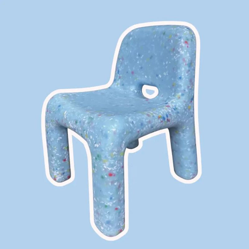 Jellybean Interiors | Confetti Kids Chair Fairy Bread - Blue