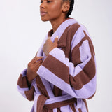 Hommey | Terry Robe - Jelly Stripes