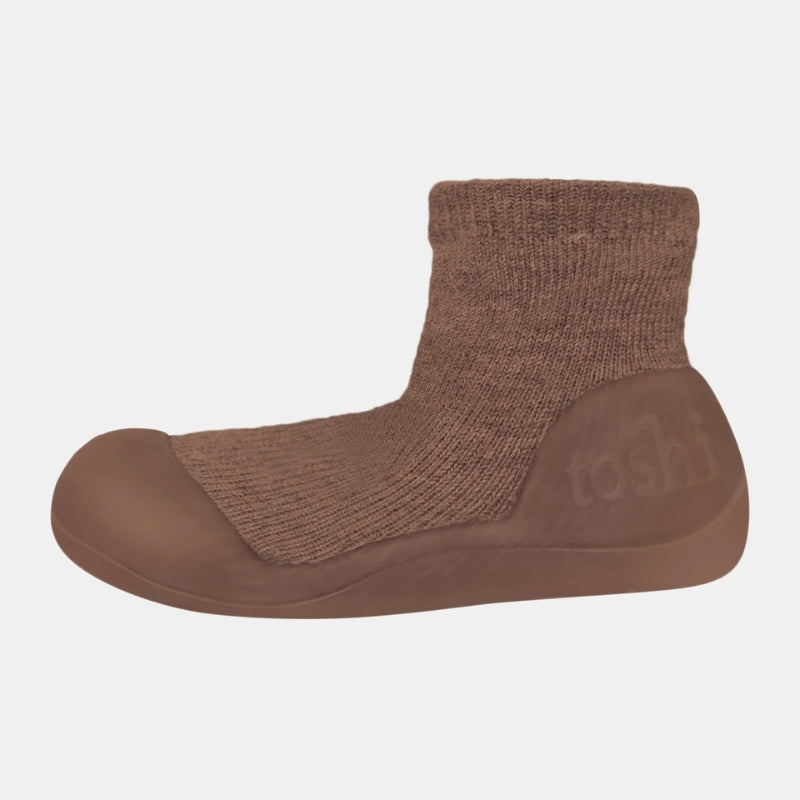 Toshi | Hybrid Walking Socks - Peppercorn