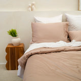 Mulberry Threads | Bamboo Quilt Cover - Mocha