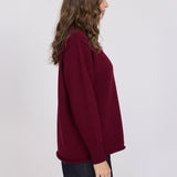 Stella + Gemma | Bea Knit - Plum Noir
