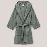 Hommey | Hooded Marle Robe - Lotus