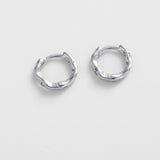 Zafino | June Huggie - Silver