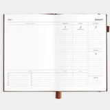 Fox & Fallow | 2026 A5 Planner - Chocolate