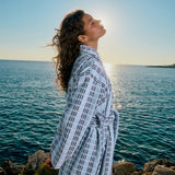 Hommey | Velour Robe - Horizon