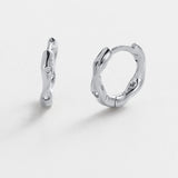 Zafino | June Huggie - Silver