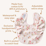 Frill Snuggle Bib - Alice's Tea Party