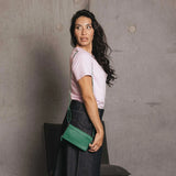 Black Caviar Designs | Roxie Crossbody/Wallet - Green