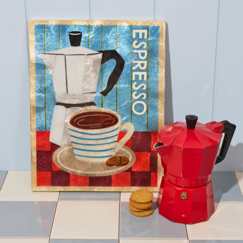 Jones & Co | Barista Wall Art - Espresso