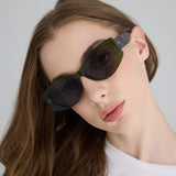Captivated Eyewear | PRISCILLA Sunglasses - Green