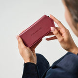 Fox and Leo | Glasses Case - Burgundy