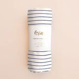 Fox & Fallow | Muslin Wrap - Breton Stripe