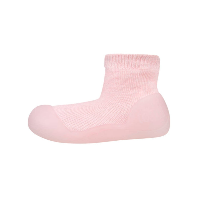 Toshi | Organic Hybrid Walking Socks Jacquard - Pearl